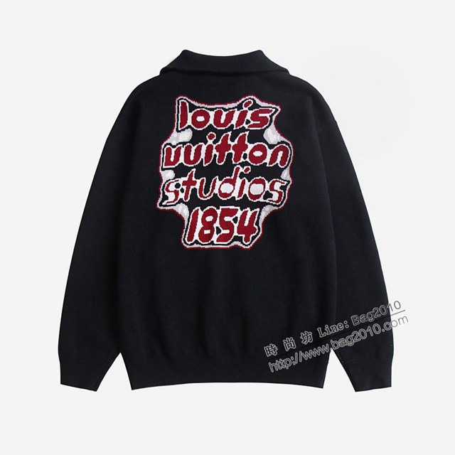 Louisvuitton路易威登Lv專門店2023FW新款針織提花拉鏈毛衣外套 男女同款 tzy3209